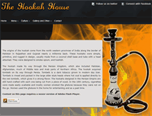 Tablet Screenshot of hookahhouse.net